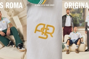 真人百家乐游戏登录入口-罗马官方公布新赛季第三球衣，白色球衣配绿色条纹小清新设计